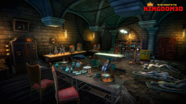 Mad Scientist Lab Props Pack