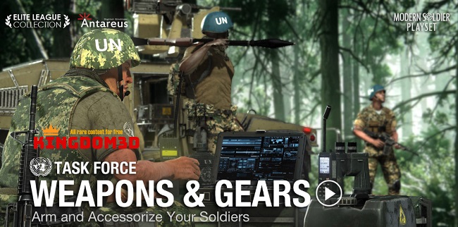 UN Task Force - Weapons & Gears