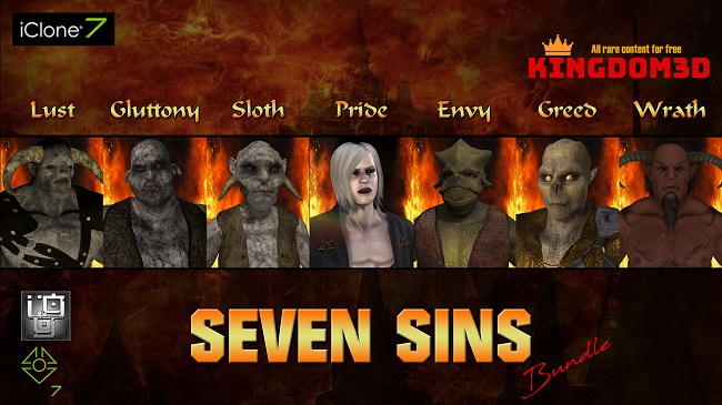Seven Sins Character Bundle