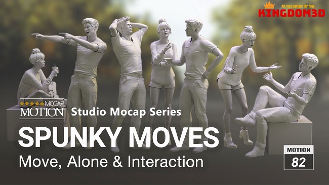 GIFT FROM OUR CLUB (EXCLUSIVE) : Studio Mocap-Spunky Moves