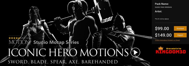 Studio Mocap-Hero Motion