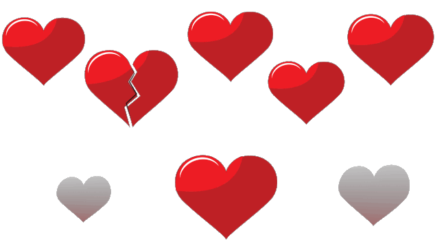 Constellation of hearts