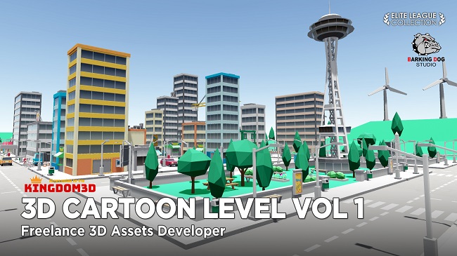 3D Cartoon Level Pack Vol.1