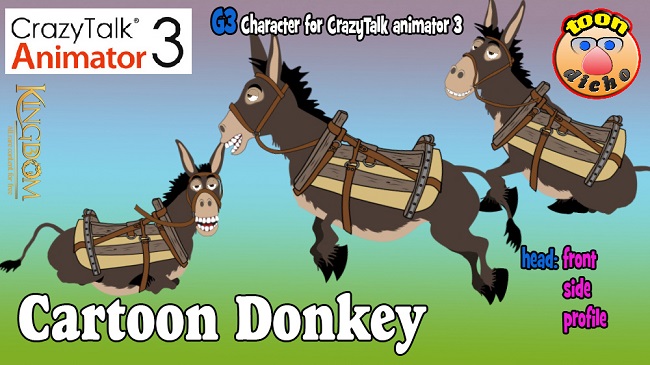 Cartoon Donkey
