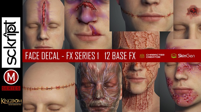 Face Decal FX Series 1