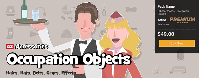 G3 Accessories-Occupation Objects