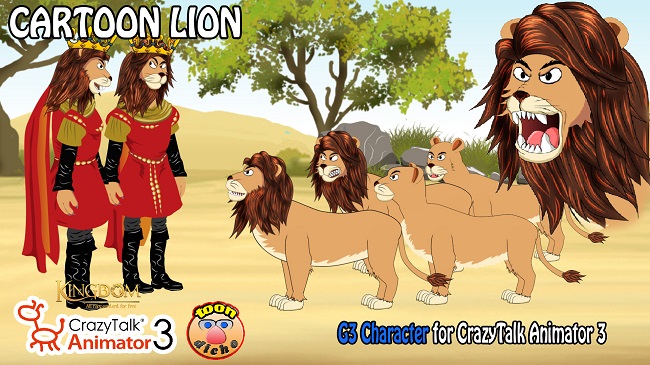 Cartoon Lion