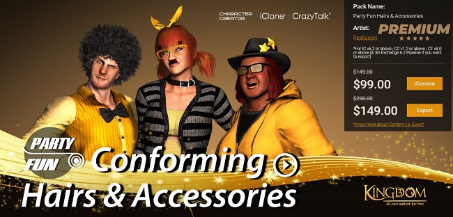 Party Fun Hairs & Accessories