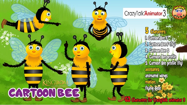 Cartoon Bee