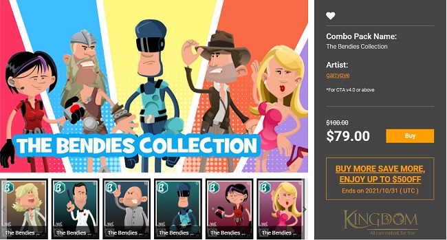 The Bendies Collection + 2 BONKERS (GIFT)