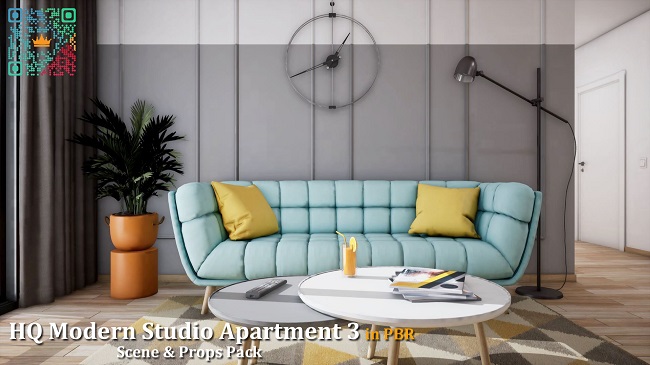 HQ Modern Studio Apartment 3