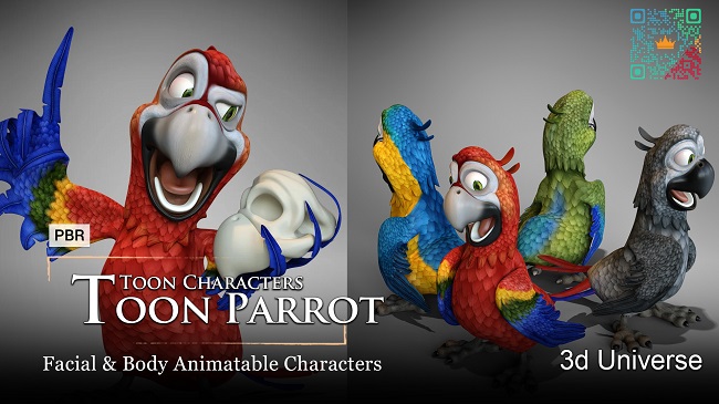 Toon Parrot