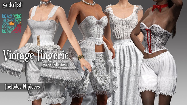 Vintage Lingerie Series 1