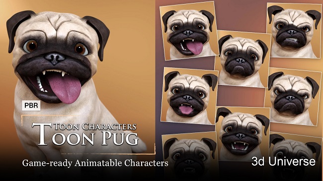 Toon Pug