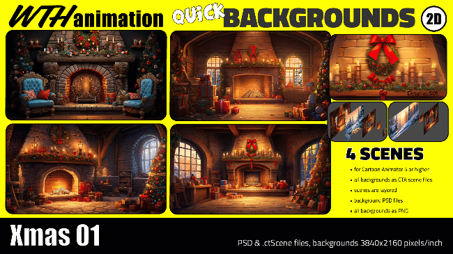 Bundle 1:  Amazing Packs For All Your Chrismas Stories