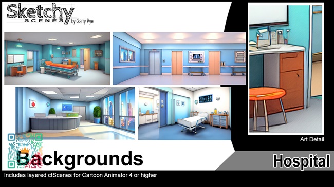 Sketchy Scenes &ndash; Doctors Office