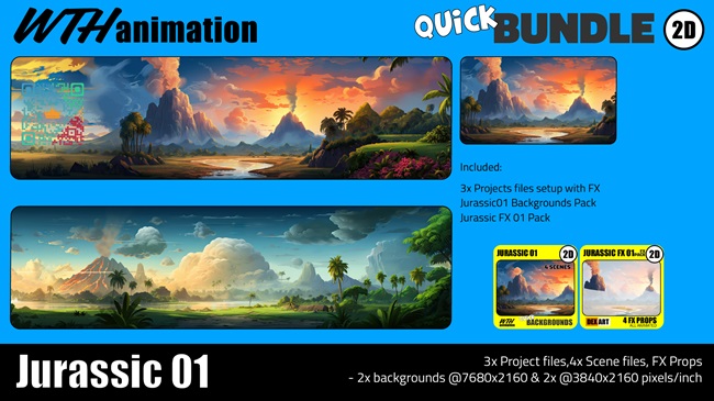 QBun-Jurassic 01 Bundle