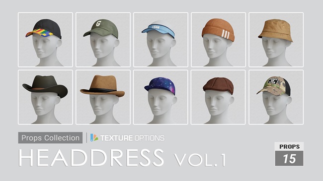 Props Collection - Headdress Vol.1