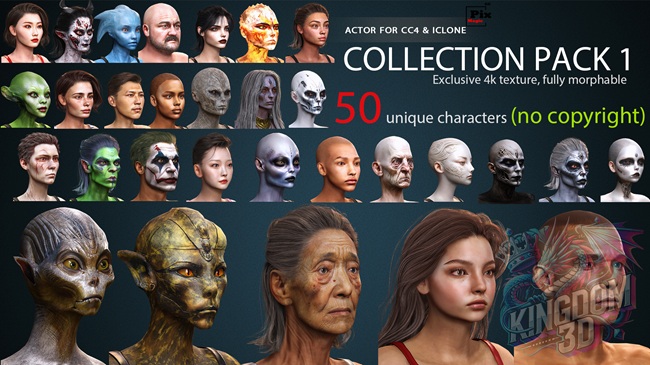 Collection Pack 1 (50 Characters)
