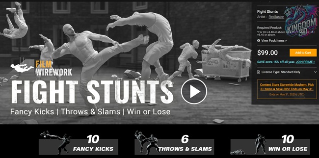 Film-Wirework : Fight Stunts