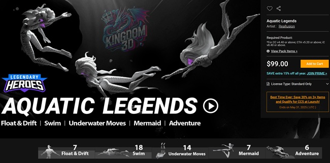 Aquatic Legends  ❤️❤️