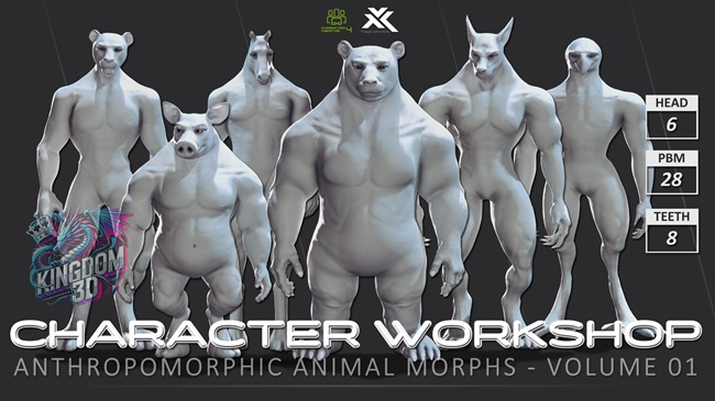 Anthro Animal Morphs Vol.01