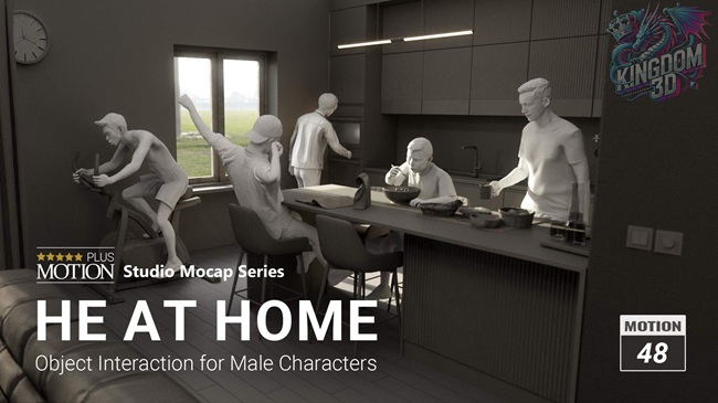 Studio Mocap Series- HE AT HOME