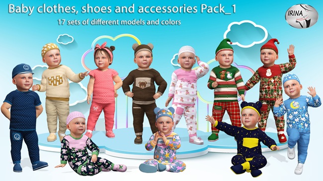 Baby clothes, shoes and accessories Pack_1