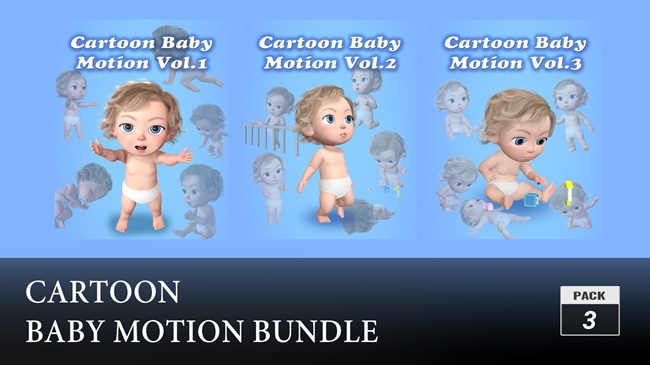 Cartoon Baby Motion Bundle