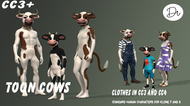 Toon Cows