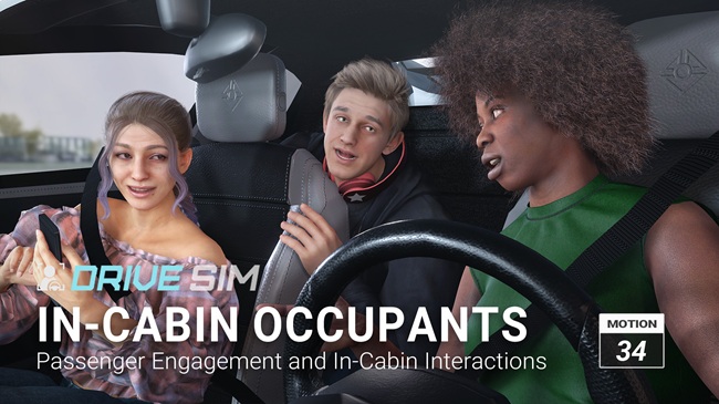 Drive SIM: In-Cabin &mdash; Occupants ⭐⭐⭐⭐⭐