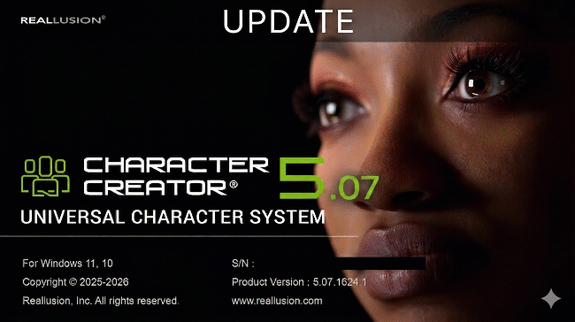 NEW UPDATE: CC5.07 & IC8.71 ARE AVAILABLE NOW + Unreal Live Link Plug-in for iClone (version 1.38)!!