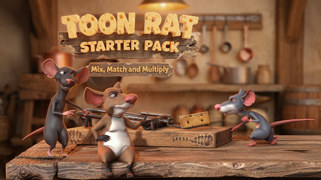 Toon Rat Starter Pack