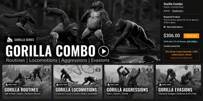 Gorilla Series: Gorilla Combo