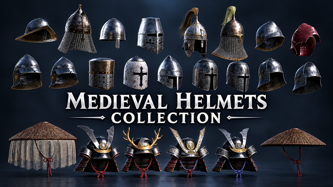 Medieval helmets collection (Value 35$)